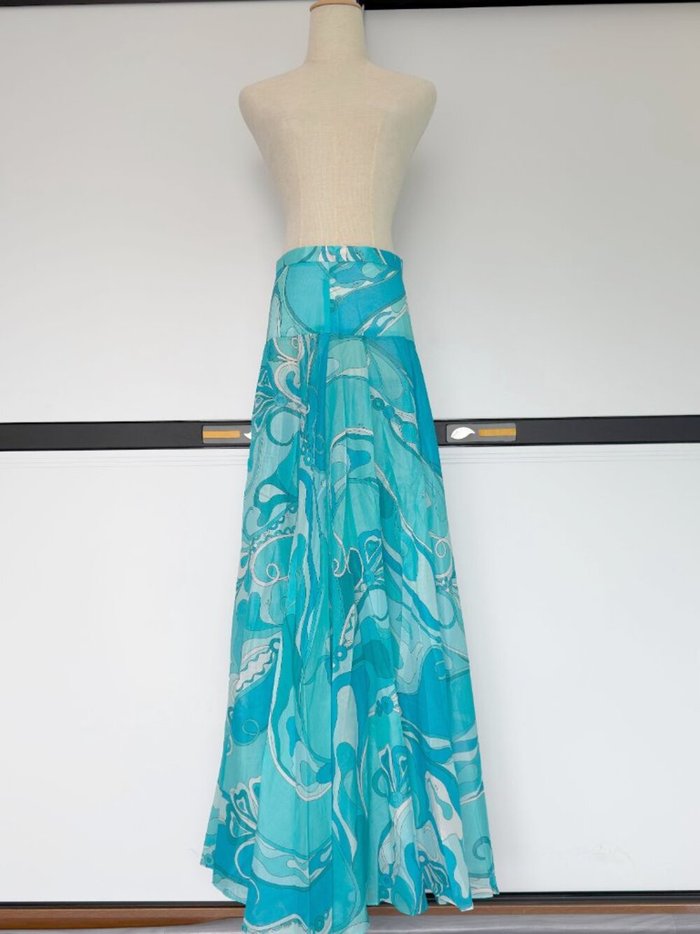 Pucci Cotton Orchidee Maxi Skirt - Picture 4 of 11
